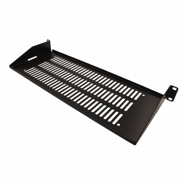 SHELF FIXED 7X17.5X1.72" BLACK