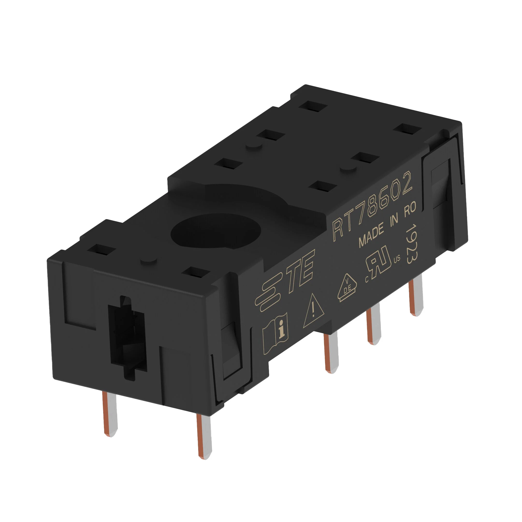 RT78602 RELAY SOCKET PCB 5MM