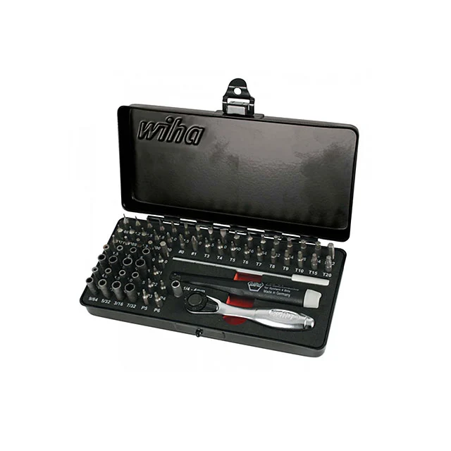 BIT/SCKT SET ASSORTD W/CASE 65PC