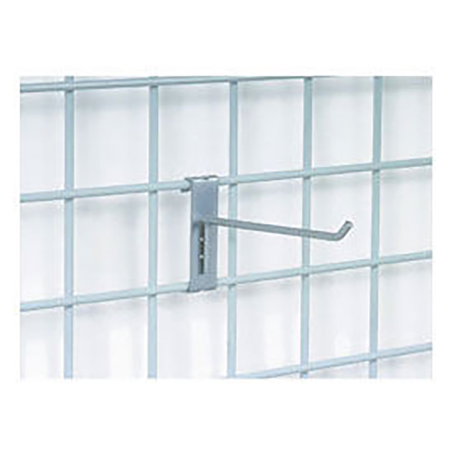 GRID WALL PEG HOOK, 6" LONG