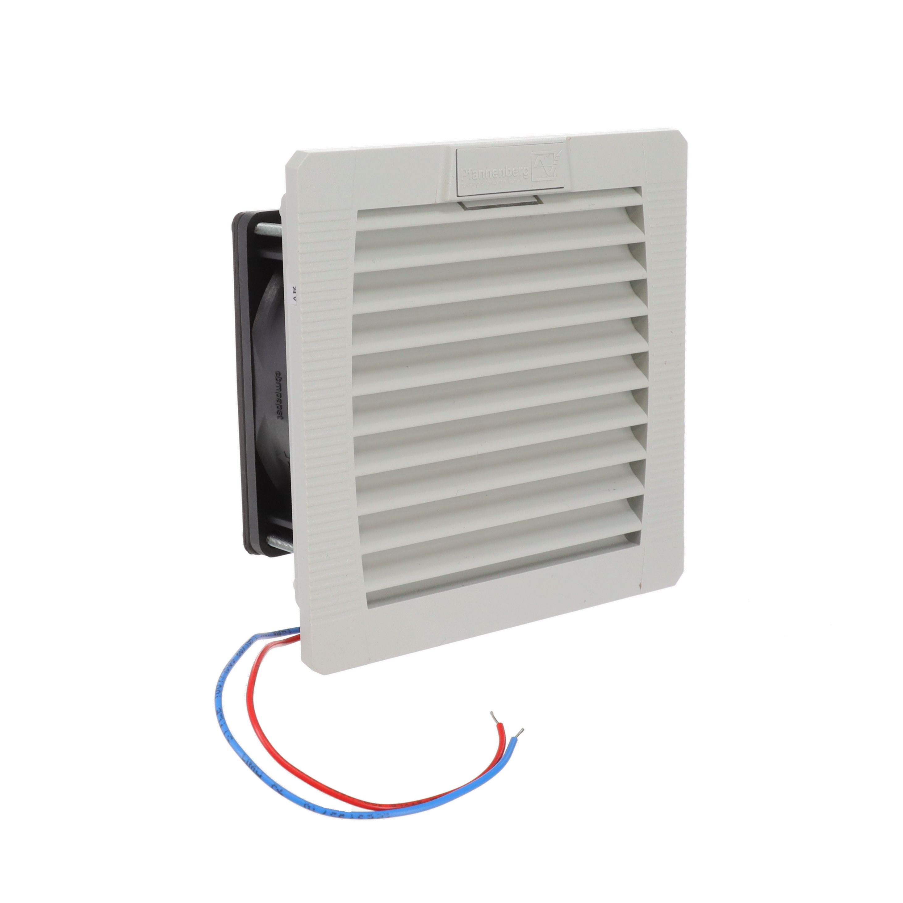 FAN EXHAUST 24V 2W LT GRAY