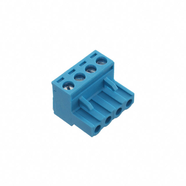 TERM BLOCK PLUG 4POS 5.08MM