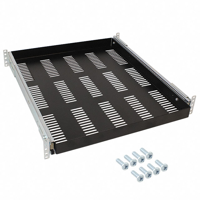 SHELF SLIDE 21X16.6X1.5" BLACK