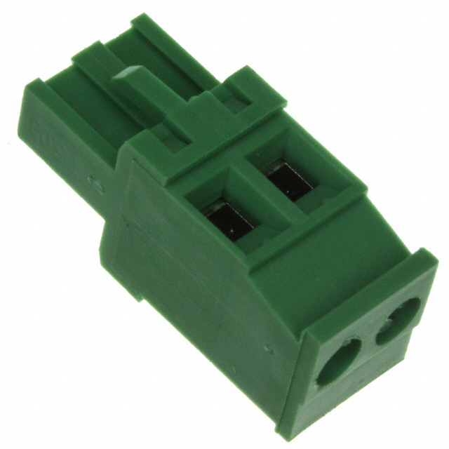 TERM BLOCK PLUG 2POS 5.08MM