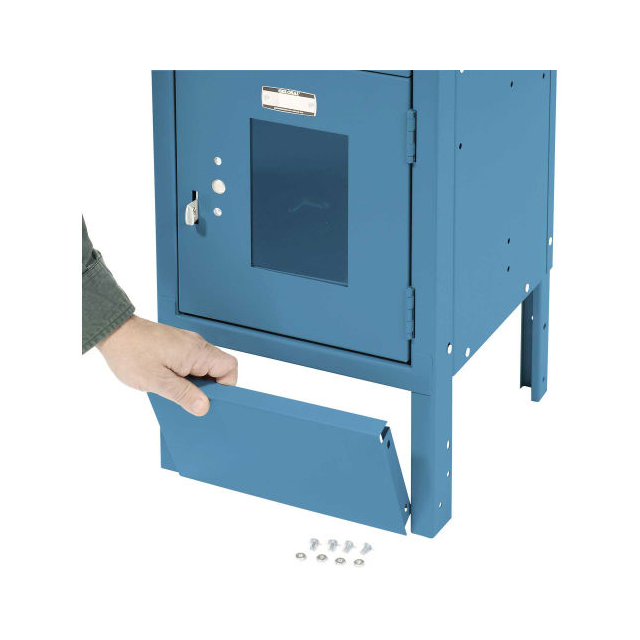 FRONT BASE FOR 12"WX6"H LOCKER