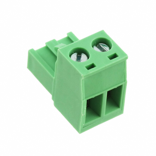 TERM BLOCK PLUG 2POS 5.08MM
