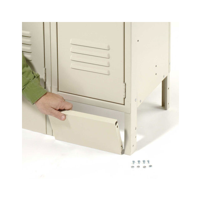 FRONT BASE FOR 12"WX6"H LOCKER