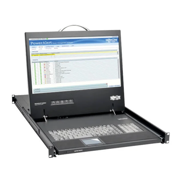 1U RACK-MOUNT CONSOLE WITH 19 IN