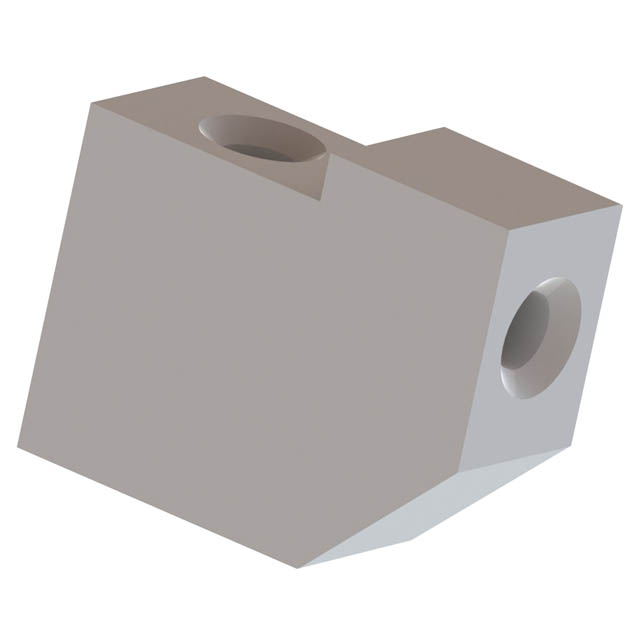 MOUNT BRACKET BLOCK 0.100" NYLON