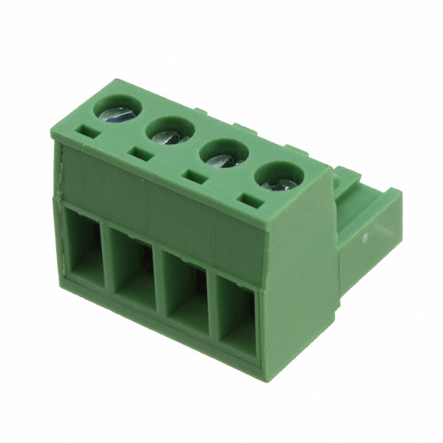 TERM BLOCK PLUG 4POS 5.08MM