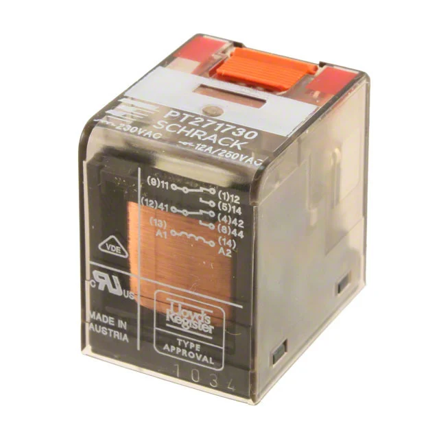 RELAY GEN PURPOSE DPDT 12A 24V RELAY GEN PURPOSE DPDT 12A 24V
