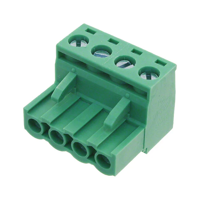 TERM BLOCK PLUG 4POS 5MM