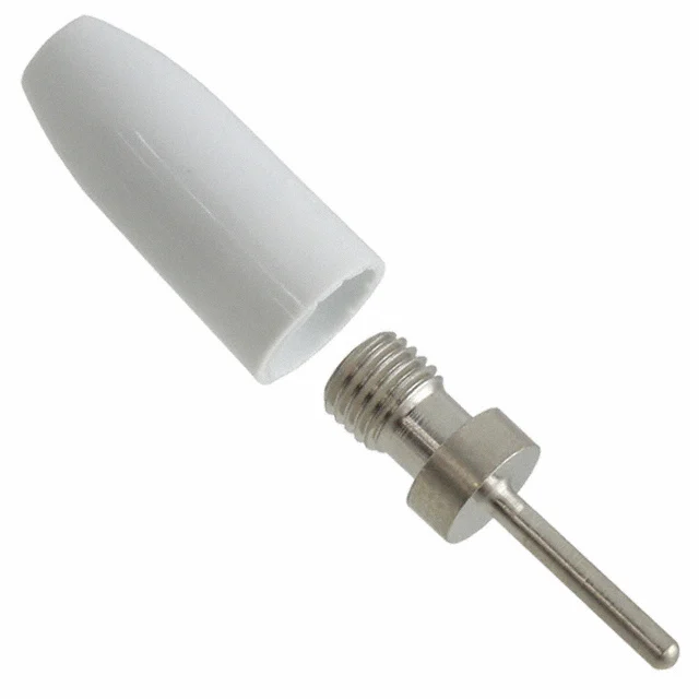 CONN TIP PLUG SOLDERLESS WHITE