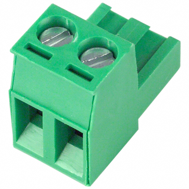 TERM BLOCK PLUG 2POS 5MM