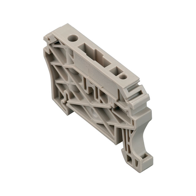 CONN TERM BLK END BRKT RAIL BG