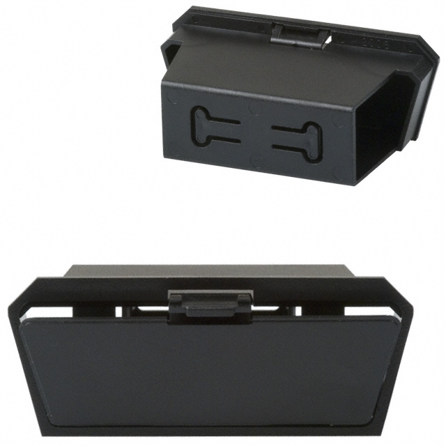 BOX END PANEL BLK A21 9V SERIES