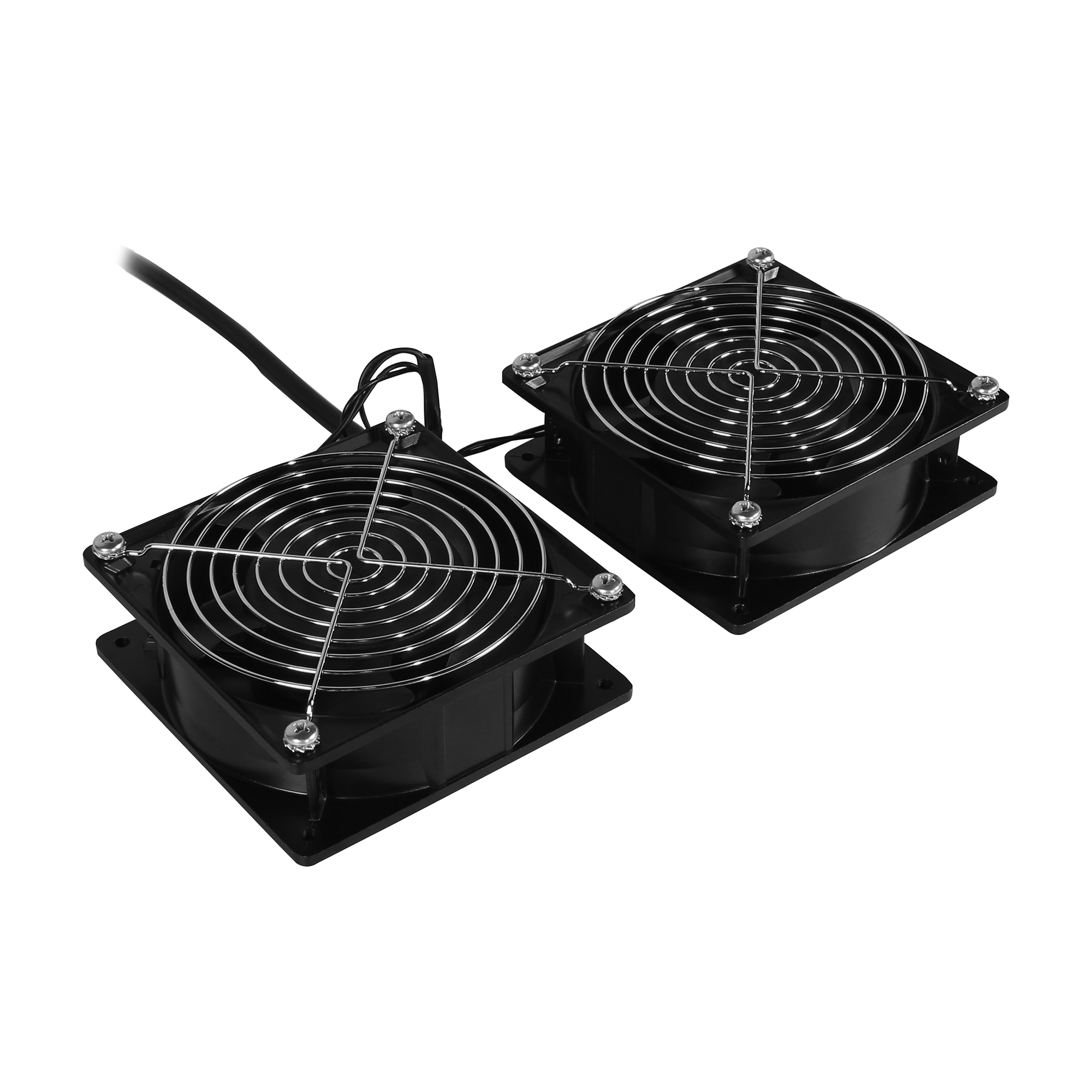 Wall mount roof fan kit, 2x 208/