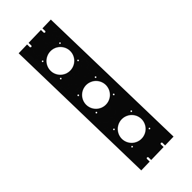 FAN PANEL ASSEMBLY W/3 HOLES