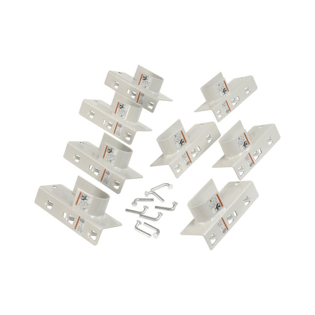 AXLE BRACKETS, 2000 LBS PER PAIR