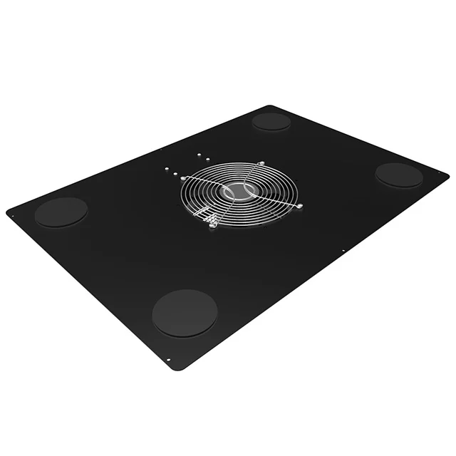 PANEL 10" FAN TOP 31.5" BLACK