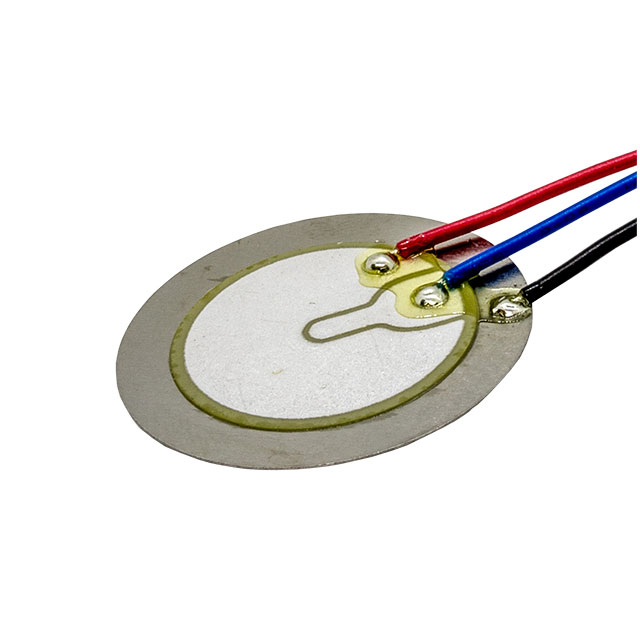 PIEZO DISC 27X.32MM, LEAD WIRES