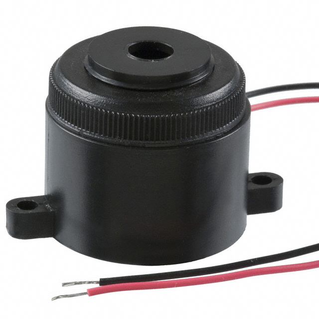 BUZZER PIEZO 12V 28MM FLANGE