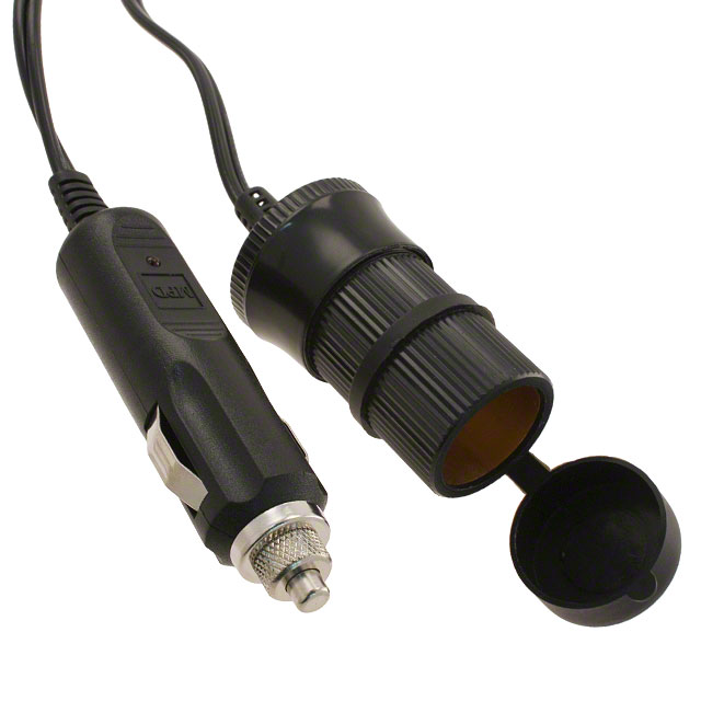 AUTO CBL ASSY W/SKT 12V 10A LED