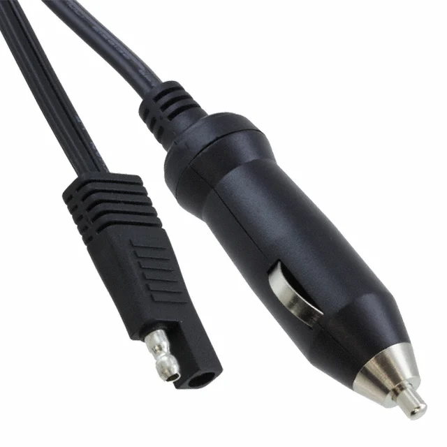 AUTO CBL ASSY W/PLUG 12V 5A 1.5'