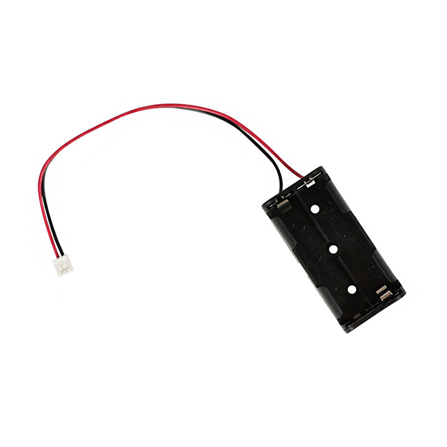 BATTERY HOLDER AAA 2 CELL LEADS