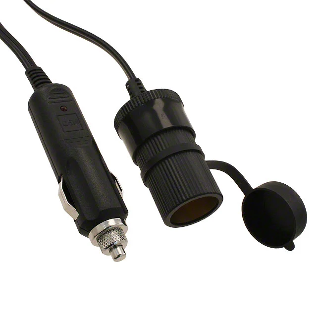 AUTO CBL ASSY W/SKT 12V 5A W/LED AUTO CBL ASSY W/SKT 12V 5A W/LED