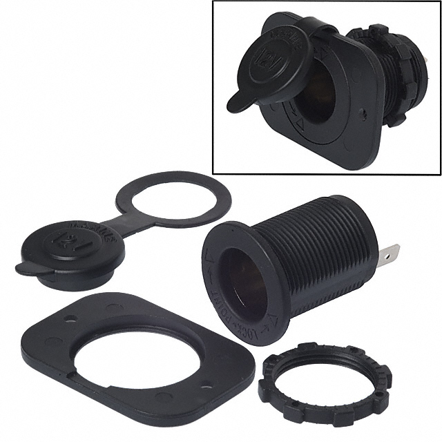 AUTO POWER SOCKET 12V 20A BLACK AUTO POWER SOCKET 12V 20A BLACK