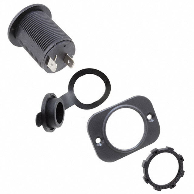 AUTO POWER SOCKET 12V 20A BLACK