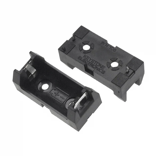 BATTERY HOLDER 1/2AA PC PIN BATTERY HOLDER 1/2AA PC PIN