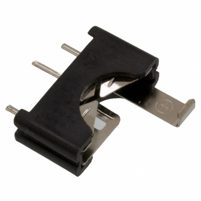 BATT HOLDER COIN 12.5MM PC PIN