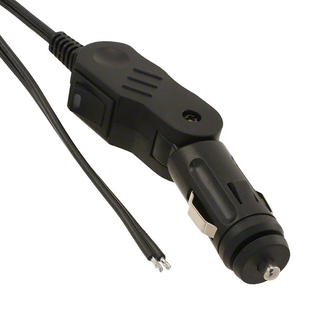 AUTO CBL ASSY W/PLG 12V 5A 6'