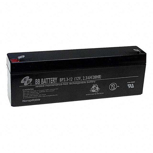 BATTERY LEAD ACID 12V 2.3AH