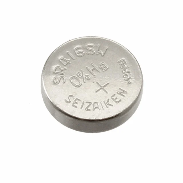 BATTERY SLVR OX 1.55V COIN 4.8MM BATTERY SLVR OX 1.55V COIN 4.8MM