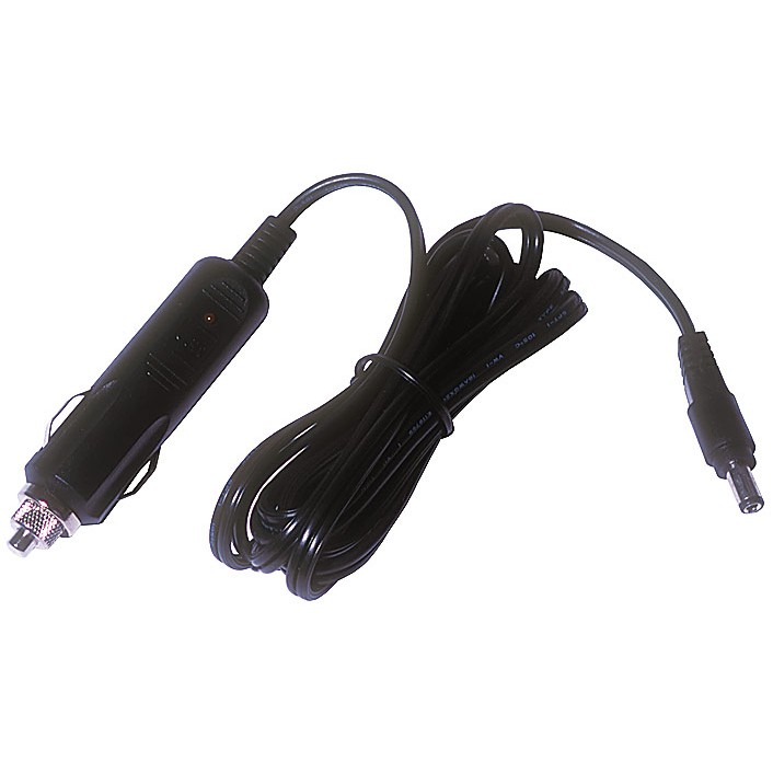 AUTO CBL ASSY W/PLG 12V 1A W/LED