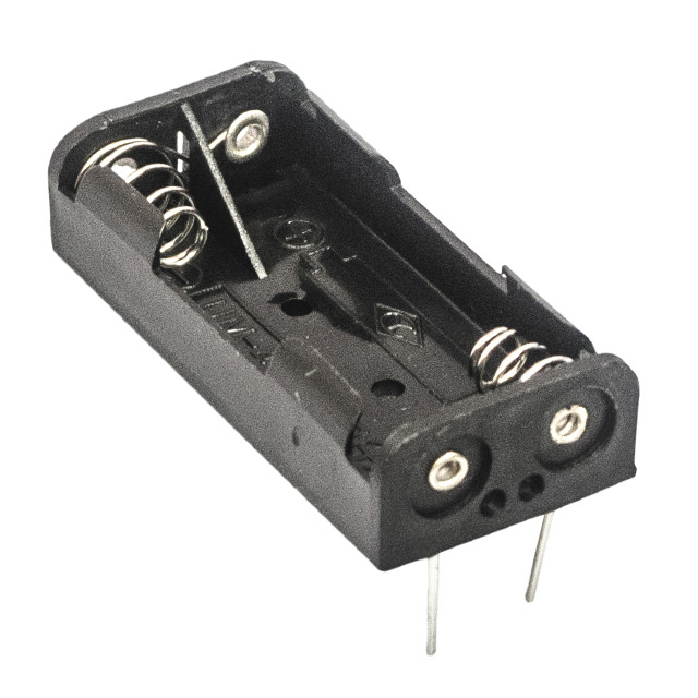 BATTERY HOLDER AAA 2 CELL PC PIN