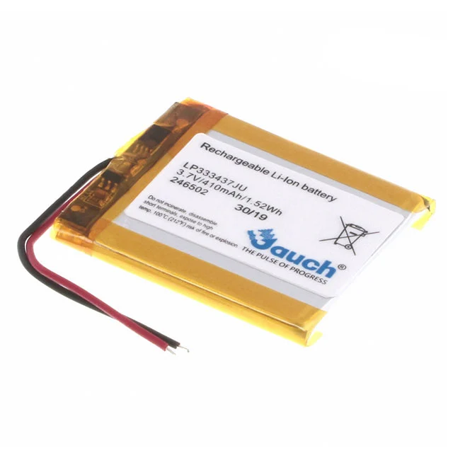 BATTERY LITH POLY 3.7V 410MAH