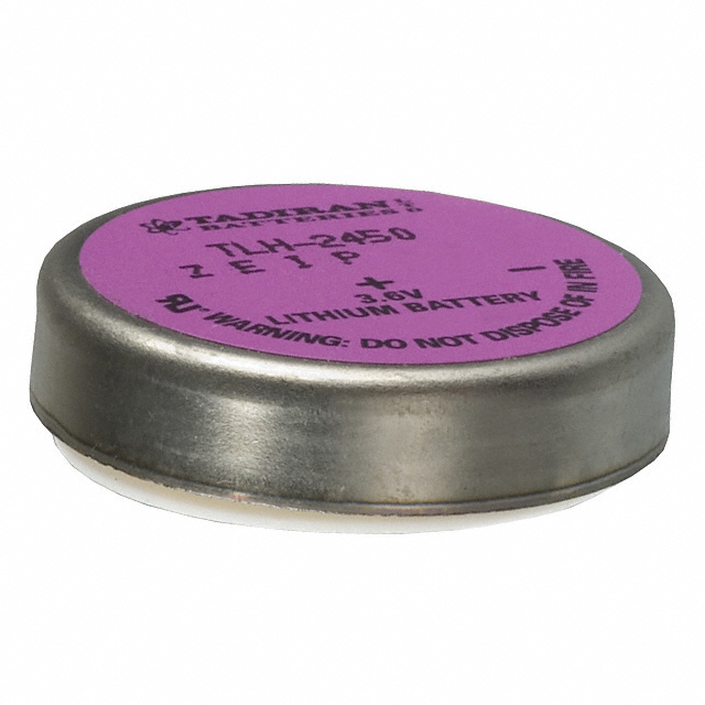 BATT LITHIUM 3.6V WAFER 24.5MM