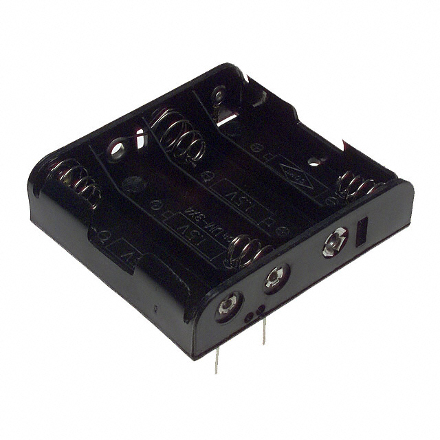 BATTERY HOLDER AA 4 CELL PC PIN BATTERY HOLDER AA 4 CELL PC PIN