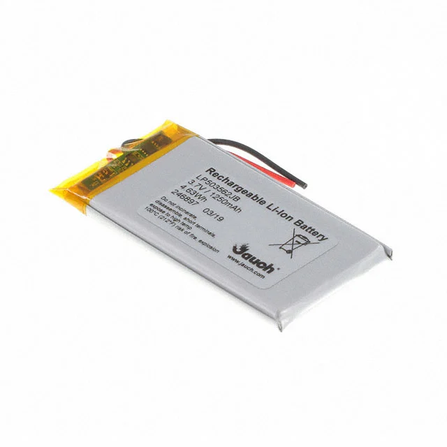 BATTERY LITH POLY 3.7V 1.25AH