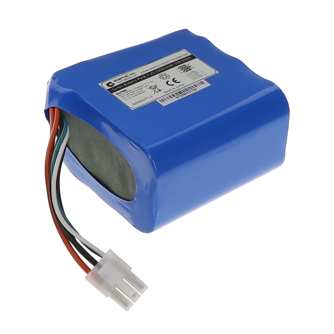 BATTERY PACK LI-ION 7.2V 21700