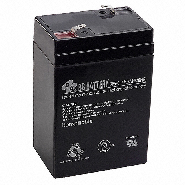 BATTERY LEAD ACID 6V 5AH