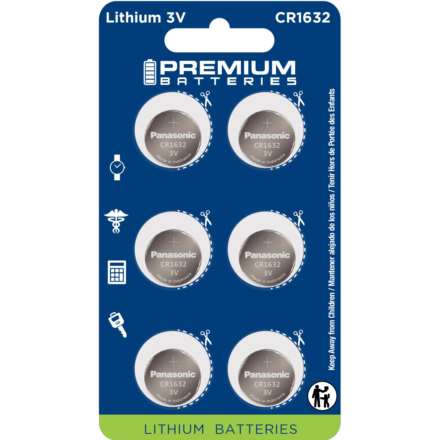 BATTERY LITHIUM 3V COIN 16MM