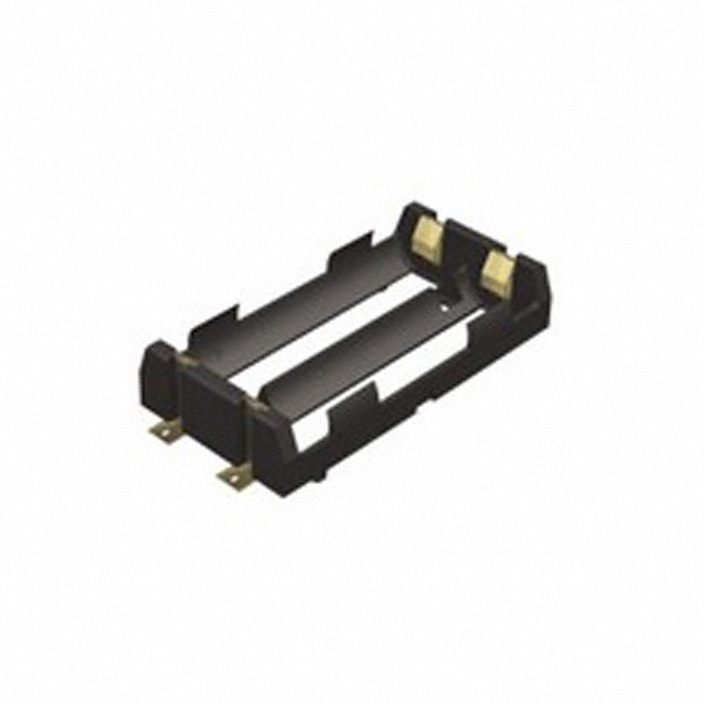 BATTERY HOLDER 18650 2 CELL SMD