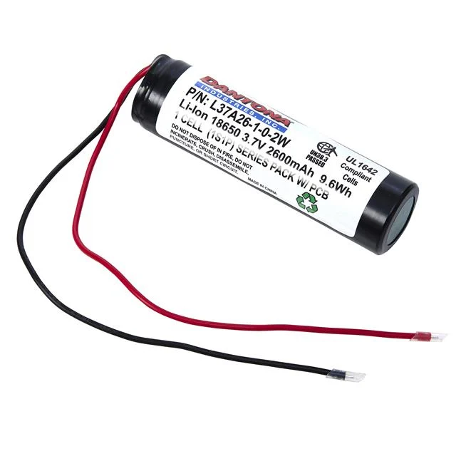 BATTERY PACK LI-ION 3.7V 18650