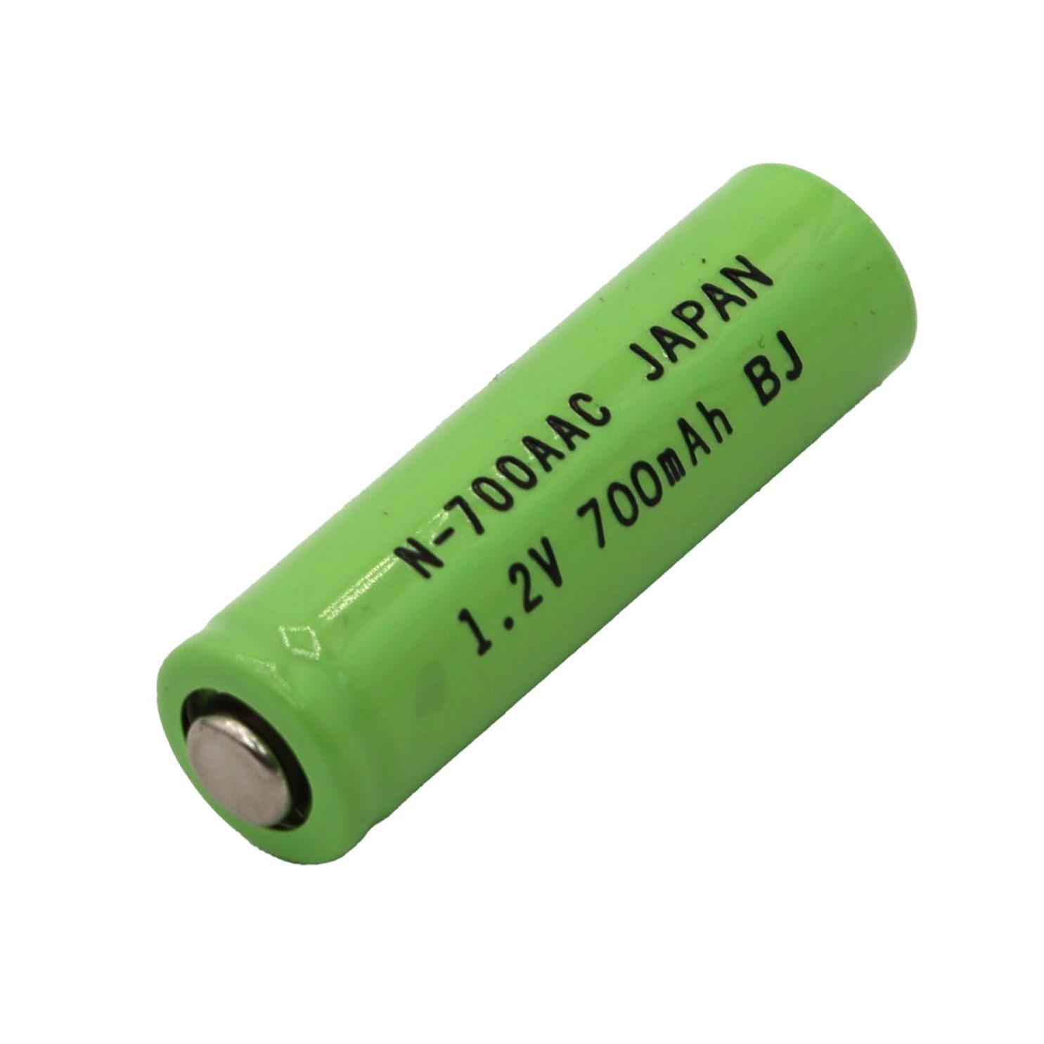 BATTERY NICAD 1.2V 700MAH AA