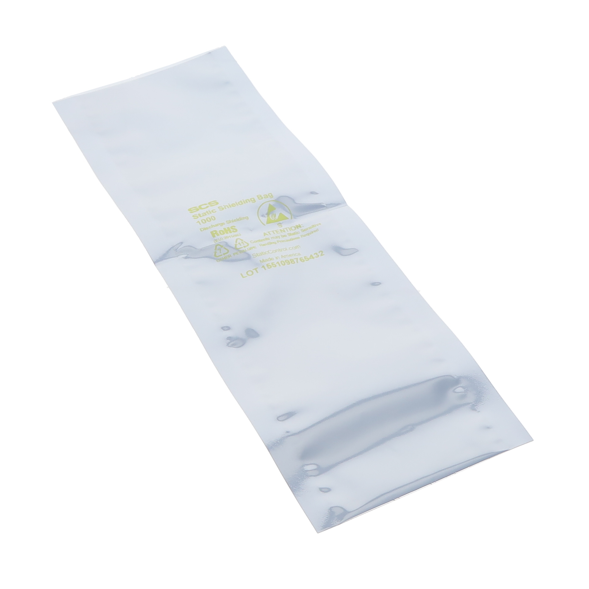 BAG STATIC SHIELD MTL IN 3"X12"